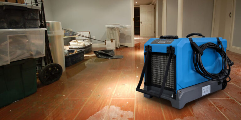 how long to run dehumidifier after water leak