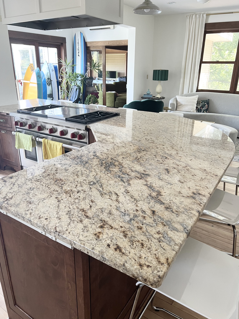 I Painted My Granite Countertops to Look Like Marble • Tessie Fay