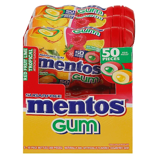 How many calories and nutrients are in Fruit Mentos