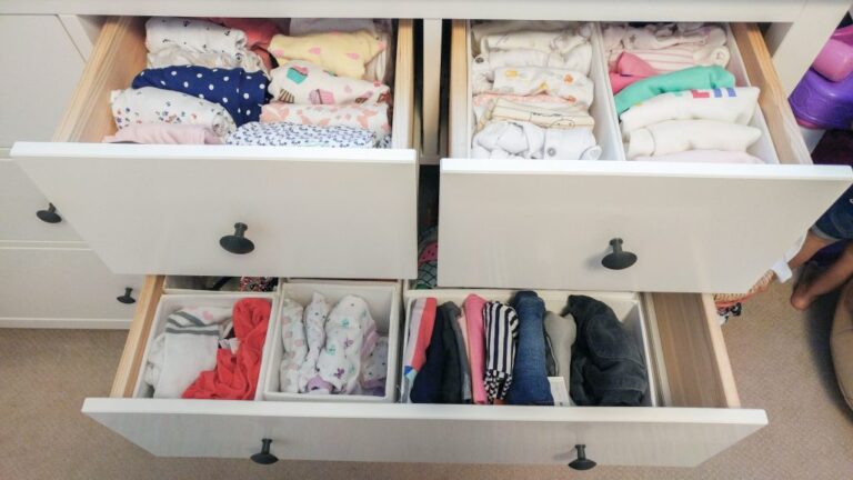 How to Organize a Baby Dresser