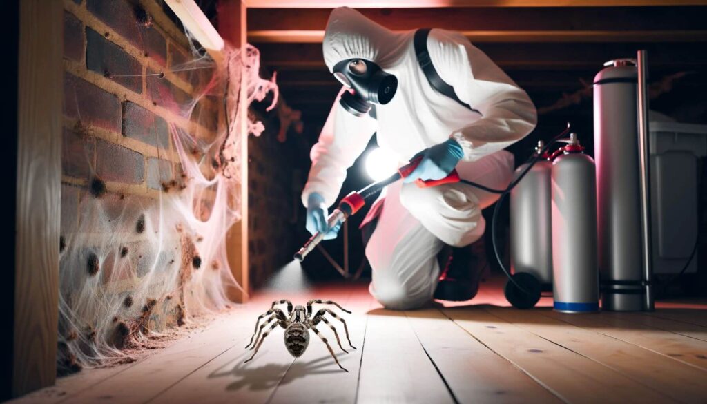 How to Get Rid of Spiders in the Basement