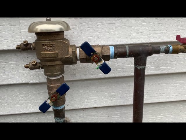 How To Winterize Your Irrigation System (Blowout Sprinkler System) - YouTube